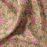 Acryl Coated Cotton MARTINE Pink / Green