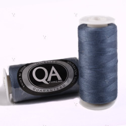 Fil A Coudre Q.A. 100% Polyester 40/2 Bobines 500M. - Gris Fonce