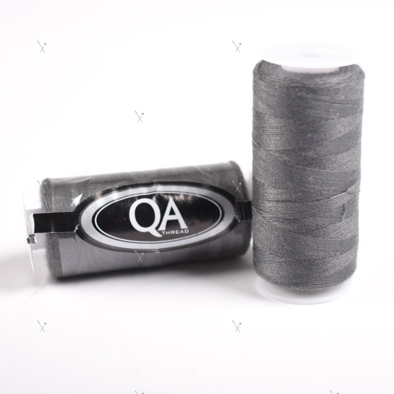 Fil A Coudre Q.A. 100% Polyester 40/2 Bobines 500M. - Anthracite