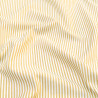 Coton Viscose Rayé RAYTIS1 Jaune / Jaune