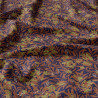 Viscose Imprimée SHAE Marine / Toffee