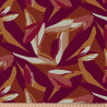 Viscose Imprimée PIPASOL Pourpre / M.Chauds