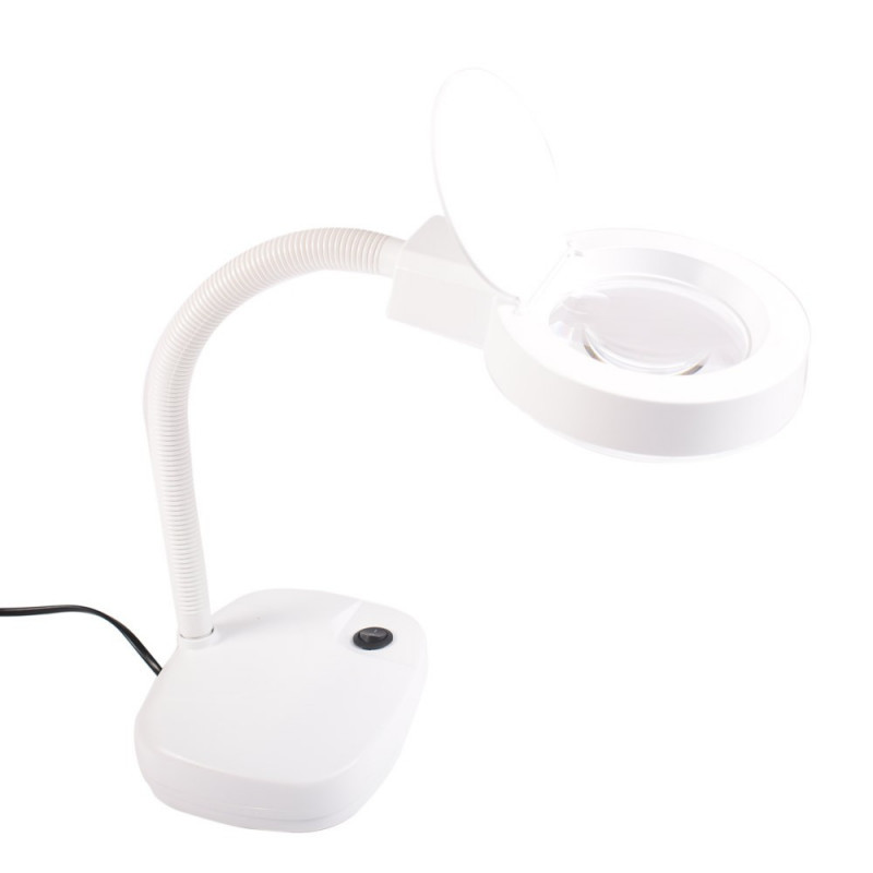 Loupe Lampe Electrique Lumiere Jour Multi-Usages Bras Flexible
