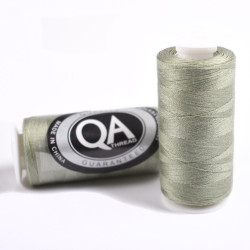 FIL A COUDRE Q.A. 100% POLYESTER 40/2 BOBINES 500 M. AMANDE
