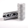 FIL A COUDRE Q.A. 100% POLYESTER 40/2 BOBINES 500 M. GRIS