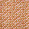 Jersey Imprimé TIPAVAO Caramel / Rose Fané