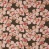 Coated  Cotton KAMEKO Bronze / Tea Rose