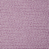 Coated  Cotton LIPELO Dark Violet / White