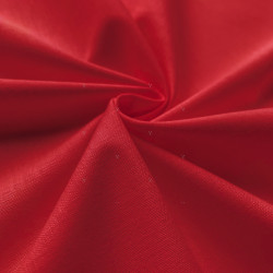 Coton Uni Rouge