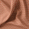 Coton Imprimé BOHAZIA Ocre / Rose