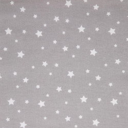 Acryl Coated Cotton ZETOILE Gray / White