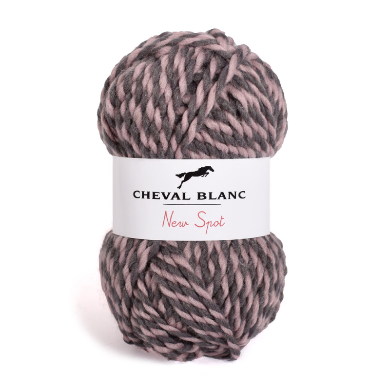--Pelote 100Grs 55% acrylique, 45% laine-TAUPE