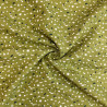 Viscose Imprimée JIKEO Olive / Nuit