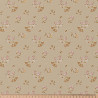 Coton Enduit UDAIPUR Galet / Rose