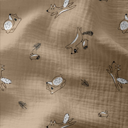 Mousseline BEWILD2 Leinen /...