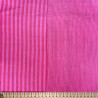 Double gaze Tissé Teint STRIPES Bonbon / Hibiscus