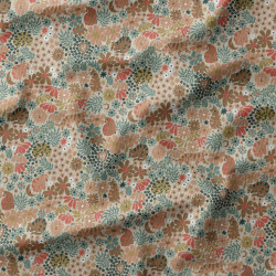 Velours 1000 Raies GRAOMI Lin / Orange