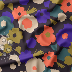 Tela impermeable estampada...