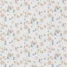Printed Cotton ENIDE White / Brown Sugar
