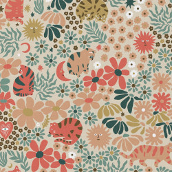 Printed Cotton GRAOU Linen...