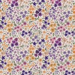 Algodón estampado ROMANE...