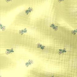 Double Gauze PILOTE Lemon /...