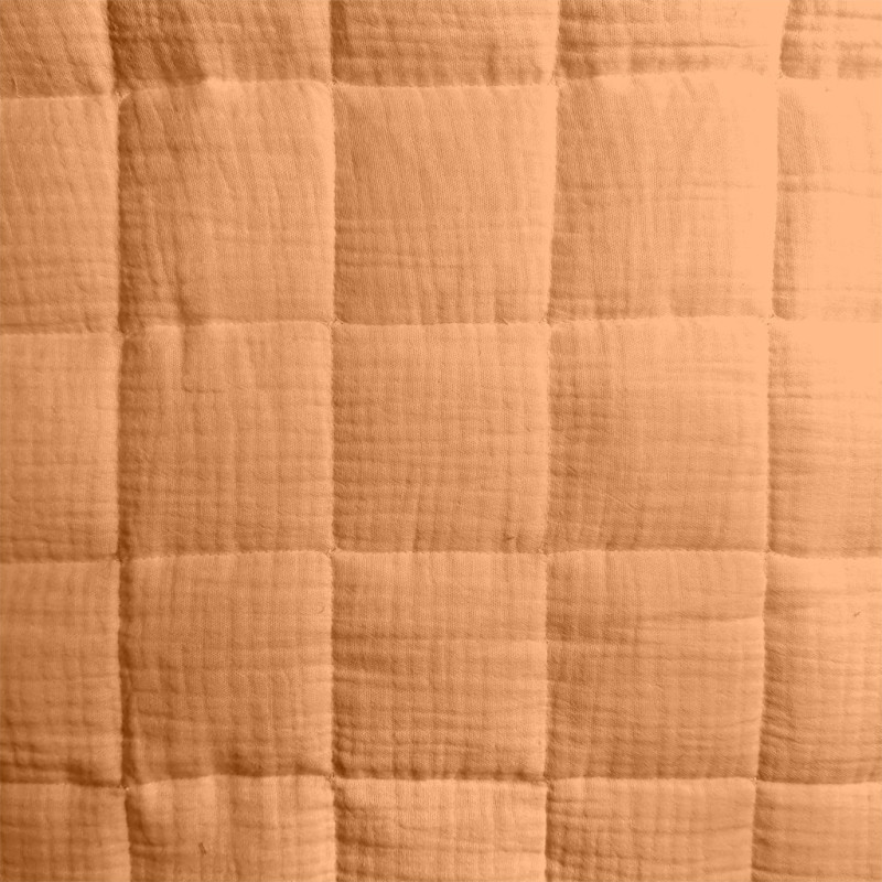 Matelassé uni Melon