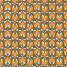 Printed Cotton EMILE Yellow / Pink