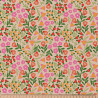Coton Imprimé MARTINE Rose / Vert