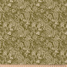 Coton Imprimé SADYA Vert / Ecru
