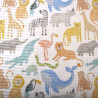 Printed Honeycomb JUNZO White / Multicolored