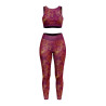 Lycra Anti UV DRIPY Violet / Orange