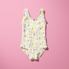 Lycra Anti UV FREEZY Jaune / Rose