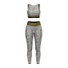 Lycra Anti UV SISSI Gris / Or