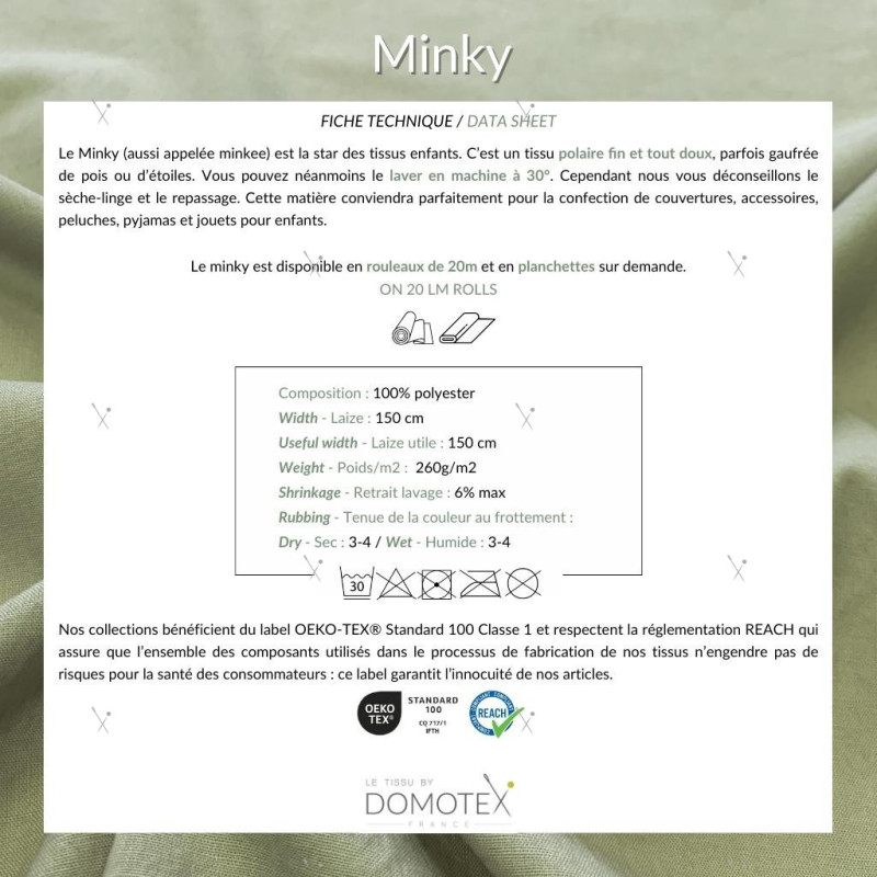 Minky Bubble Nuit