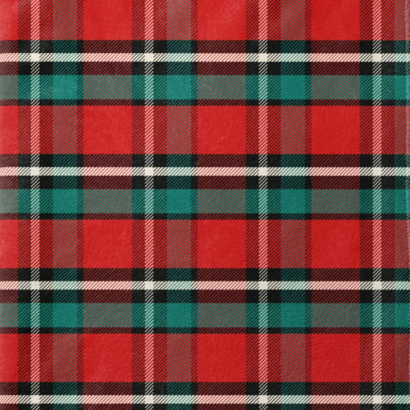 Maille Doudou GUSTAVE3 Rouge / Vert