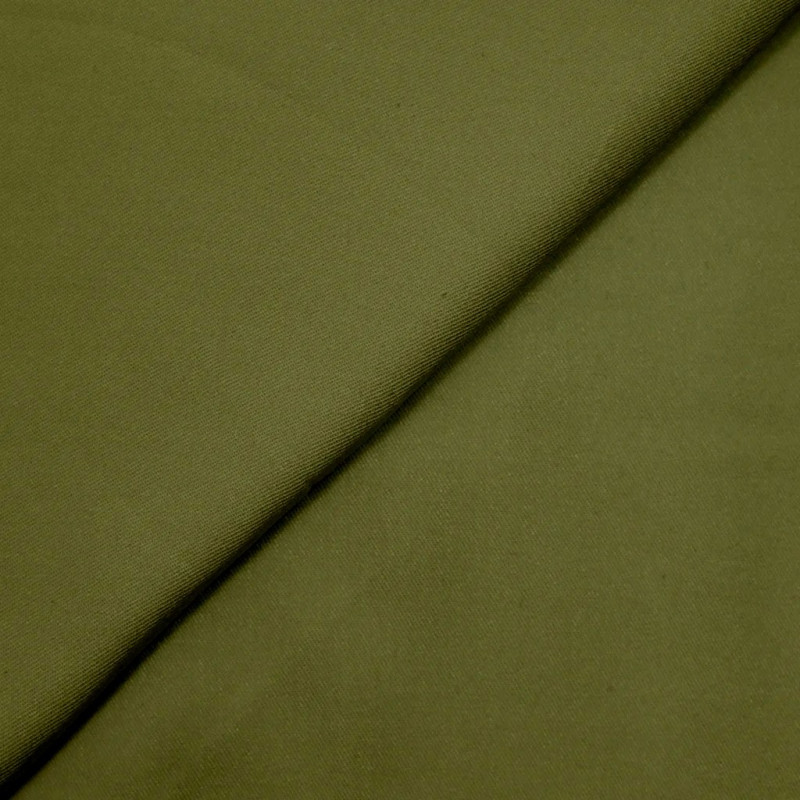 Twill de Viscose Lourd OLIVE Olive