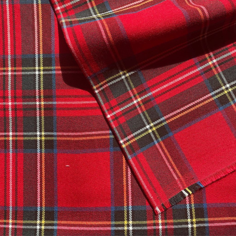 Tartan DAN Rouge / Jaune