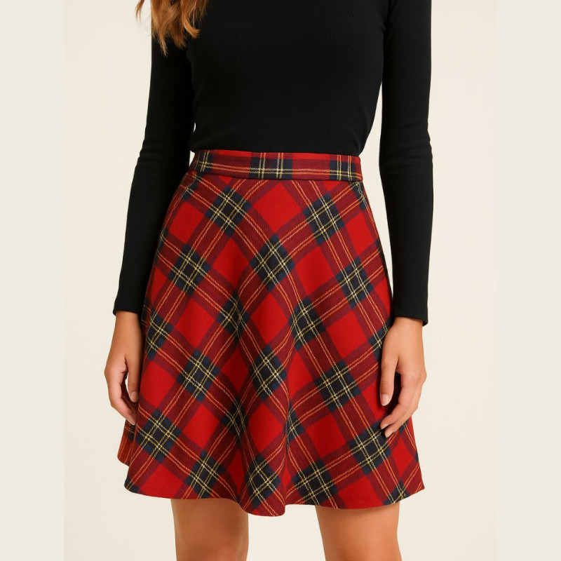Tartan DAN Rouge / Jaune