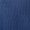 Coton Rayures Tissées TISFIN Indigo / Blanc