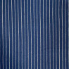 Coton Rayures Tissées TISLA Indigo / Blanc