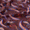 Viscose Imprimée NINI Violet / Bleu