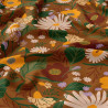 Viscose Imprimée MORICETTE Marron / Vert