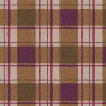 Demi-natté Imprimé TINSLEY Vert / Violet