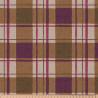 Demi-natté Imprimé TINSLEY Vert / Violet