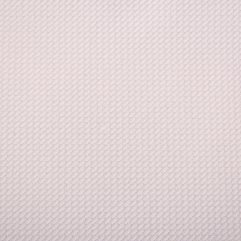 Velours Embossé UNI Blanc