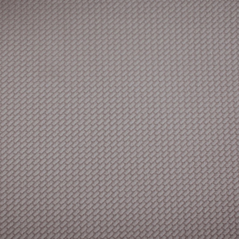 Velours Embossé UNI Gris Clair