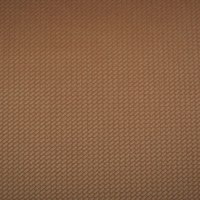 Velours Embossé UNI Noisette