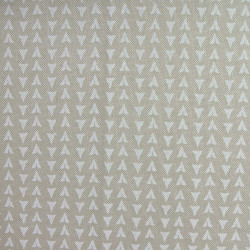 Coton Imprimé AKELI Lin / Blanc Mat
