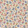Coton imprimé KAILEY Ecru / Rose